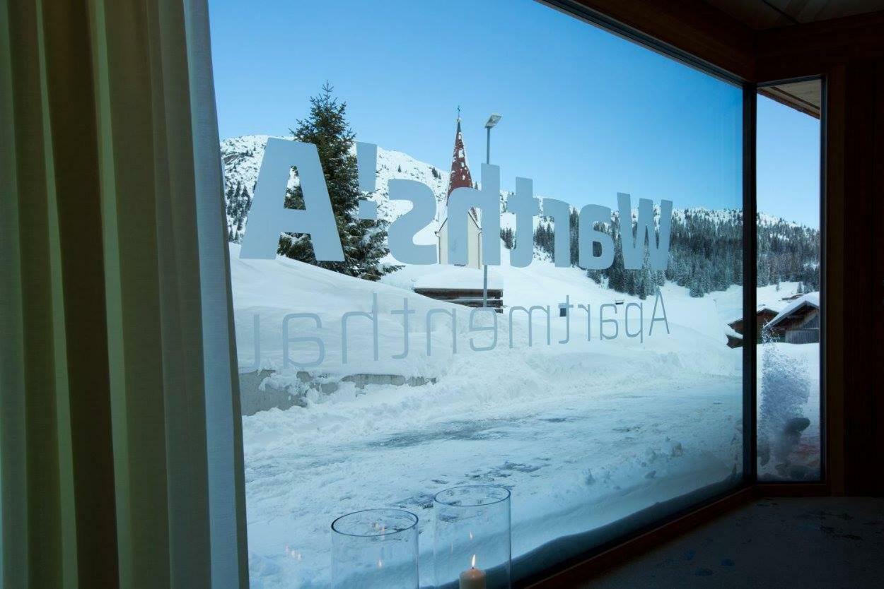 Warthsap Apartmenthaus Warth (Vorarlberg) Exterior foto